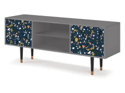 Mueble de TV - 170х69х48 cm - T2 - Night Sky Langhterns, Cinza^ Móvel De Tv