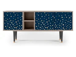 Mueble de TV - 150х69х41 cm - T5 - Night Skies, Latte Bege