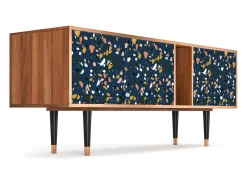 Móvel De Tv* Mueble de TV - 170х69х48 cm - T1 - Night Sky Langhterns, Nogueira Castanho