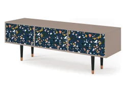 Móvel De Tv| Mueble de TV - 170х59х48 cm - T4 - Night Sky Langhterns, Latte Bege