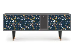 Móvel De Tv| Mueble de TV - 170х69х48 cm - T1 - Night Sky Langhterns, Cinza Cinzento