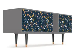 Móvel De Tv| Mueble de TV - 170х69х48 cm - T1 - Night Sky Langhterns, Cinza Cinzento