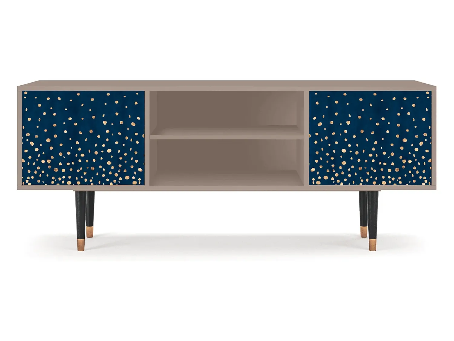 Móvel De Tv* Mueble de TV - 170х69х48 cm - T2 - Night Skies, Latte Bege
