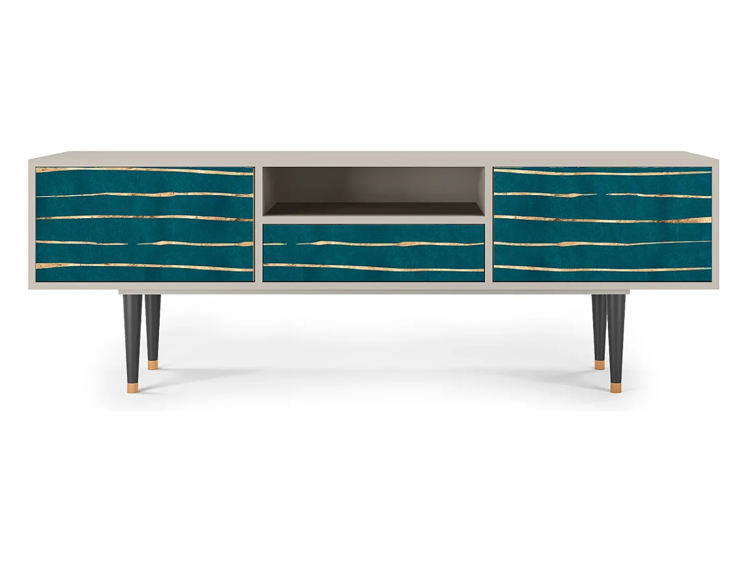 Mueble de TV - 170х59х41 cm - T6 - Ocean Drive, Areia^ Móvel De Tv
