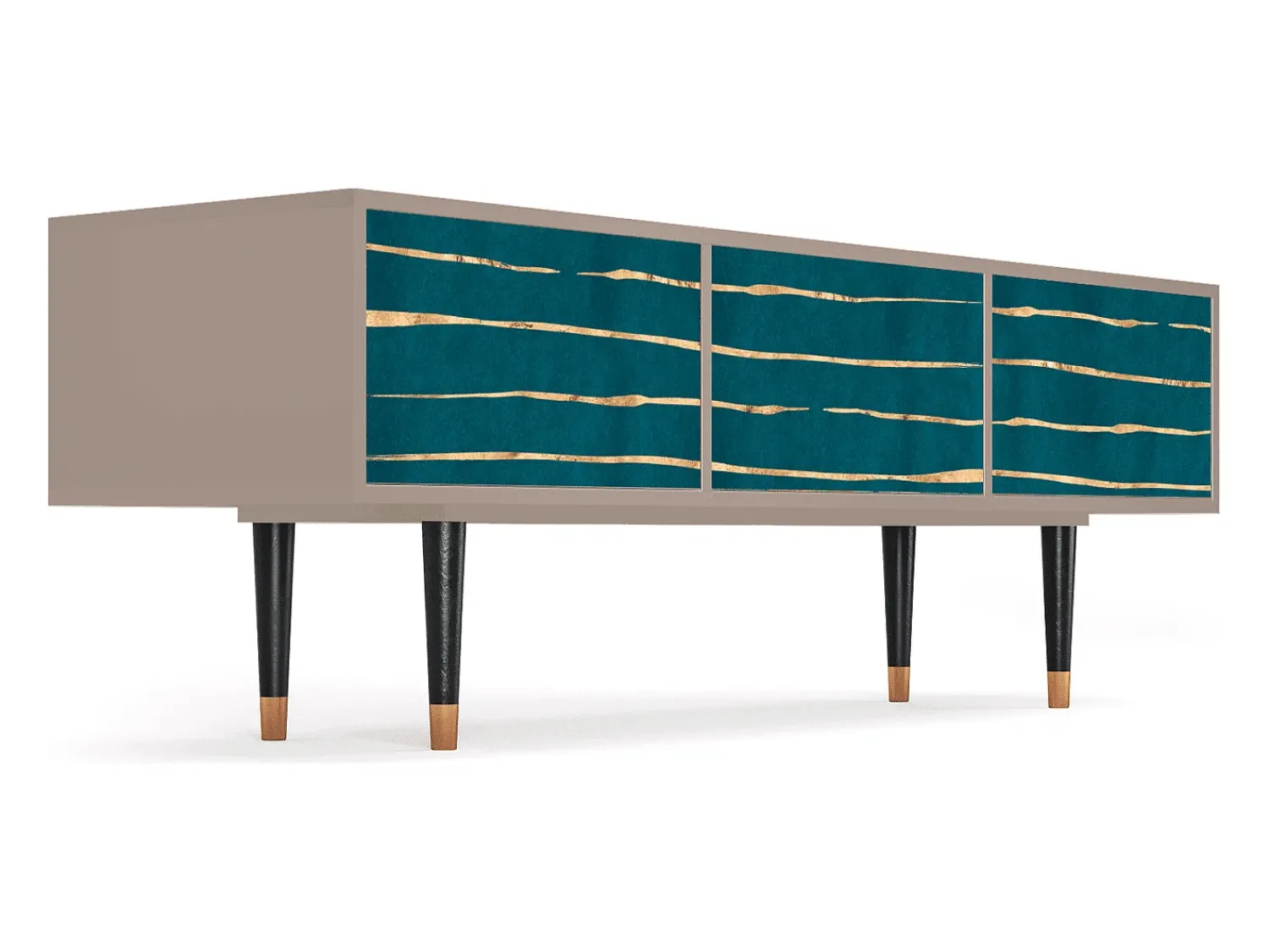 New Mueble de TV - 170х59х48 cm - T4 - Ocean Drive, Latte Bege