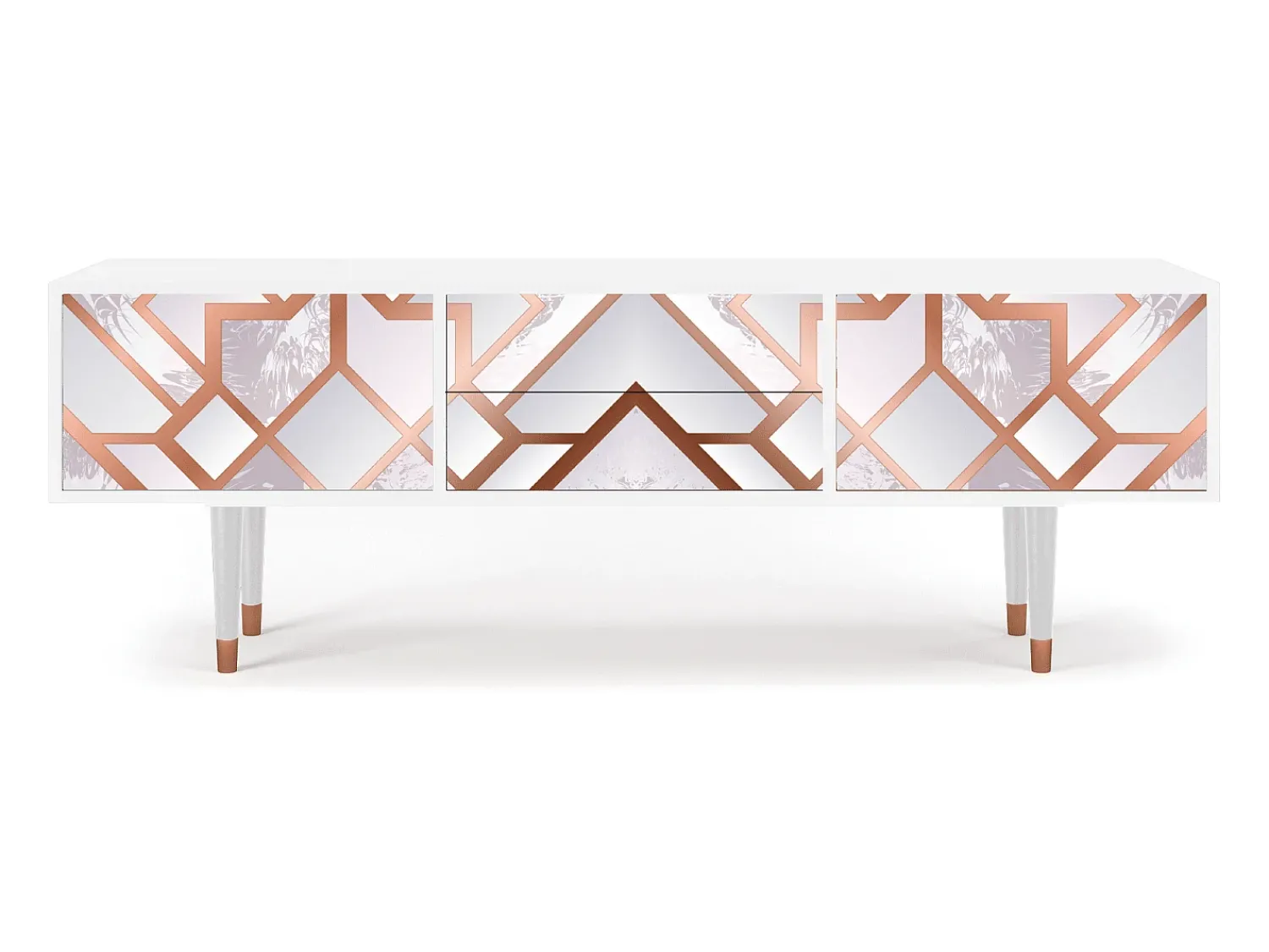 Sale Mueble de TV - 170х59х48 cm - T4 - Pastel Fairytale, Branco Bege