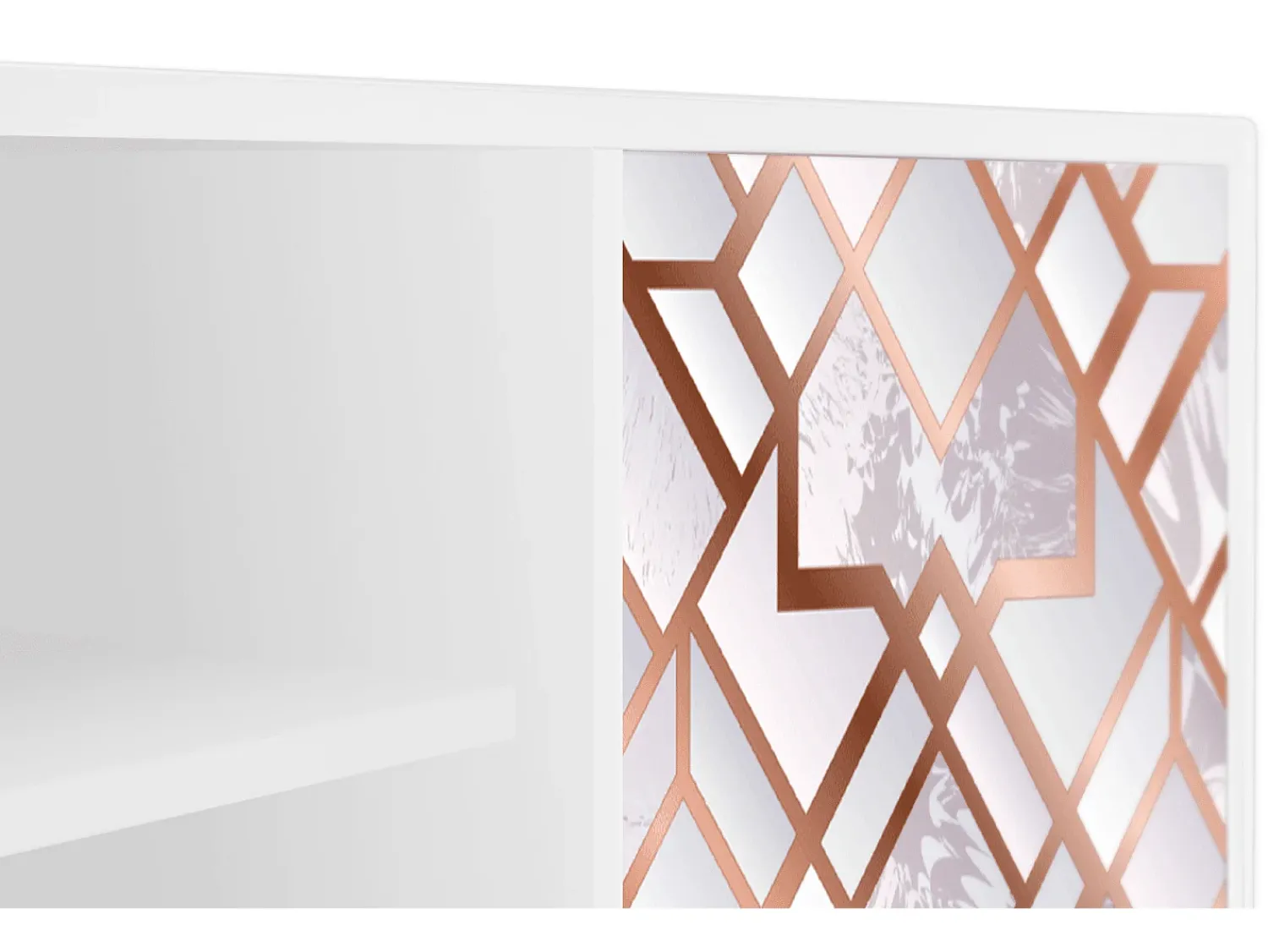 Móvel De Tv| Mueble de TV - 170х69х48 cm - T2 - Pastel Fairytale, Branco Bege