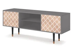 Mueble de TV - 170х69х48 cm - T2 - Pastel Sunrise, Cinza^ Móvel De Tv