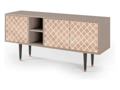 Online Mueble de TV - 150х69х41 cm - T5 - Pastel Sunrise, Latte Bege