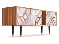 Móvel De Tv* Mueble de TV - 170х69х48 cm - T1 - Pastel Fairytale, Nogueira Castanho