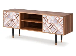 Móvel De Tv* Mueble de TV - 170х69х48 cm - T2 - Pastel Fairytale, Nogueira Castanho