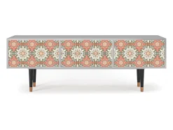 Móvel De Tv* Mueble de TV - 170х59х48 cm - T4 - Peach Grove, Cinza Cinzento