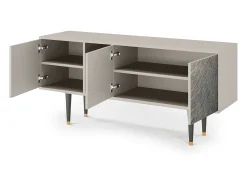 Hot Mueble de TV - 150х69х41 cm - T5 - Peanut Hair, Areia Bege