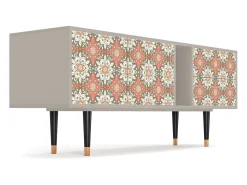 Móvel De Tv* Mueble de TV - 170х69х48 cm - T1 - Peach Grove, Areia Bege