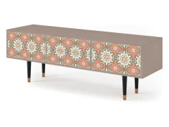 Outlet Mueble de TV - 170х59х48 cm - T4 - Peach Grove, Latte Bege