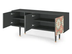 Online Mueble de TV - 150х69х41 cm - T5 - Peach Grove, Antracite Cinza antracite