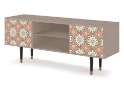 Móvel De Tv| Mueble de TV - 170х69х48 cm - T2 - Peach Grove, Latte Bege