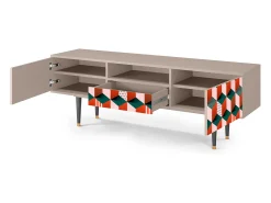 Mueble de TV - 170х59х41 cm - T6 - Pepsi-Cola, Latte Bege