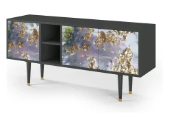 Mueble de TV - 150х69х41 cm - T5 - Planet Earth, Antracite^ Móvel De Tv