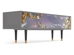 Móvel De Tv* Mueble de TV - 170х59х48 cm - T4 - Planet Earth, Cinza Cinzento