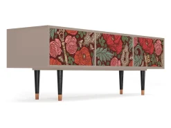 Móvel De Tv| Mueble de TV - 170х59х48 cm - T4 - Poppy Garden, Latte Bege