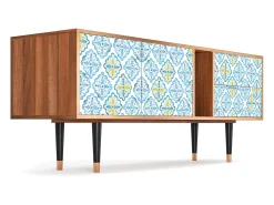 Online Mueble de TV - 170х69х48 cm - T1 - Portugese tiles, Nogueira Castanho