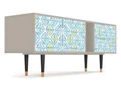 Móvel De Tv* Mueble de TV - 170х69х48 cm - T1 - Portugese tiles, Areia Bege
