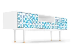 Móvel De Tv| Mueble de TV - 170х59х41 cm - T6 - Porto Mood, Branco Bege