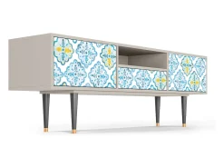 Móvel De Tv| Mueble de TV - 170х59х41 cm - T6 - Portugese tiles, Areia Bege