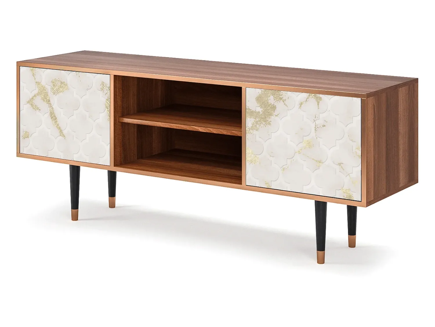 Mueble de TV - 170х69х48 cm - T2 - Sahara desert, Nogueira^ Móvel De Tv