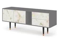 Móvel De Tv* Mueble de TV - 170х69х48 cm - T1 - Sahara desert, Cinza Cinzento