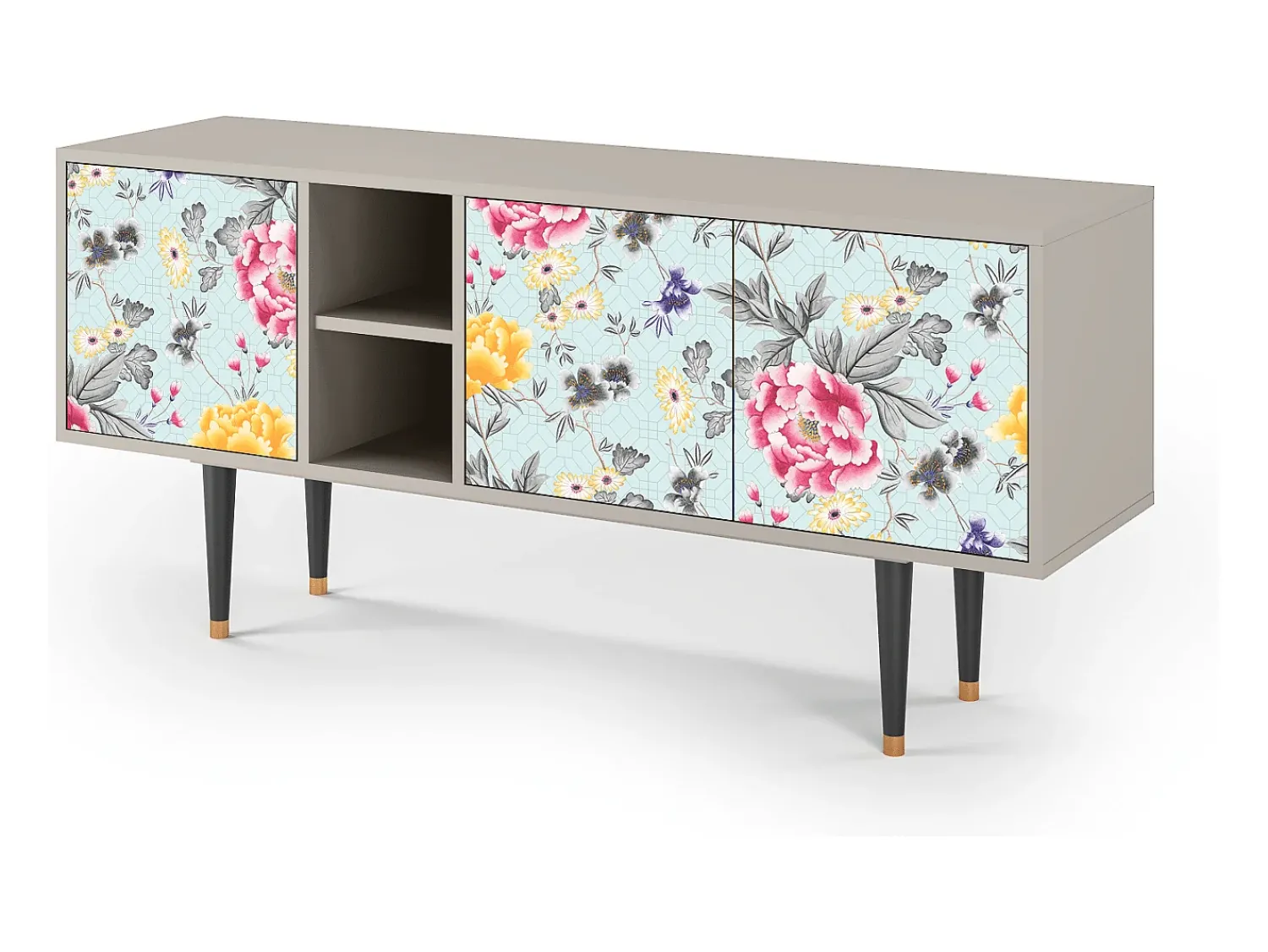 Best Mueble de TV - 150х69х41 cm - T5 - Sky Garden, Areia Bege