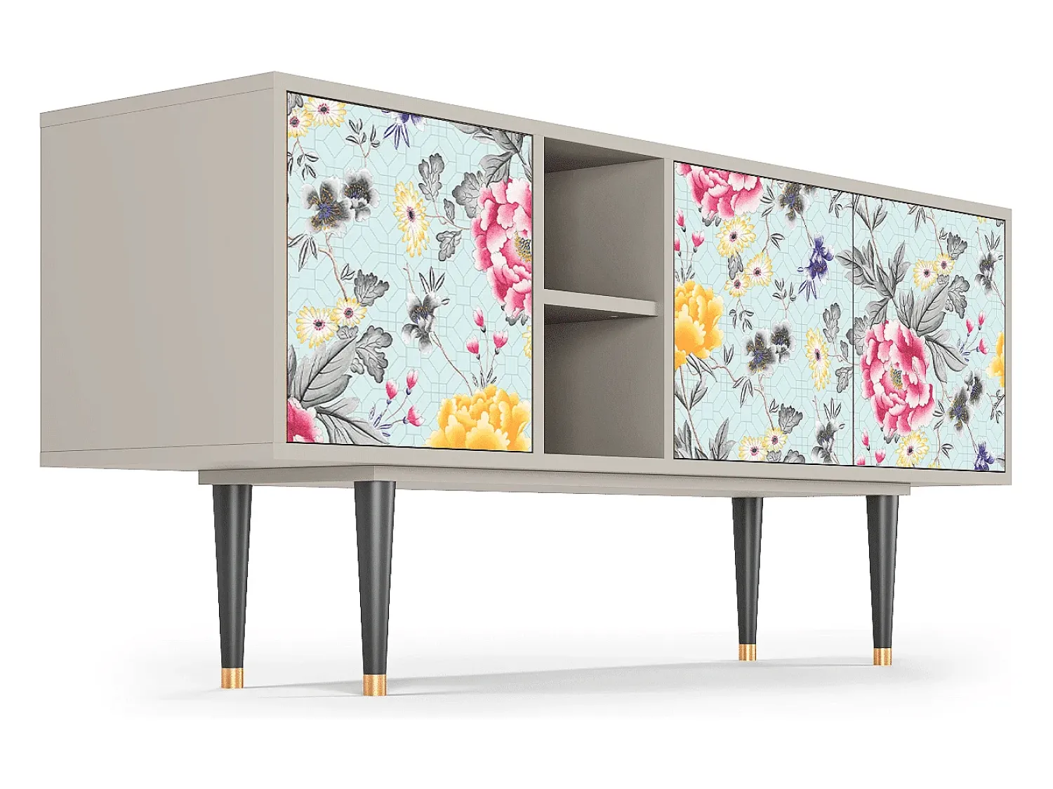 Best Mueble de TV - 150х69х41 cm - T5 - Sky Garden, Areia Bege