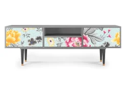 Móvel De Tv| Mueble de TV - 170х59х41 cm - T6 - Sky Garden, Cinza Cinzento