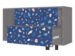 Móvel De Tv* Mueble de TV - 170х69х48 cm - T1 - Soap Whirpool, Cinza Cinzento