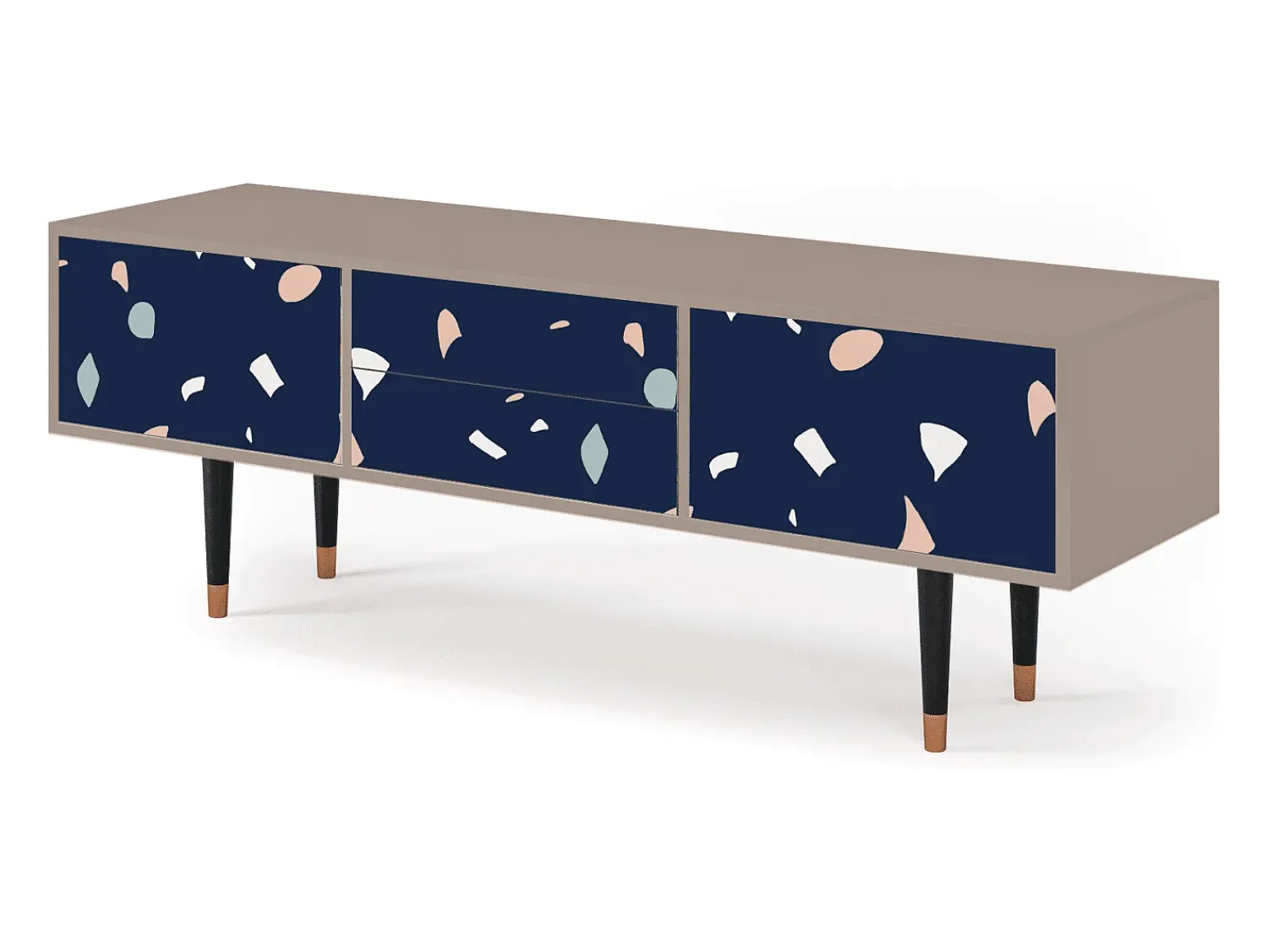 Mueble de TV - 170х59х48 cm - T4 - Space Satellites, Latte^ Móvel De Tv