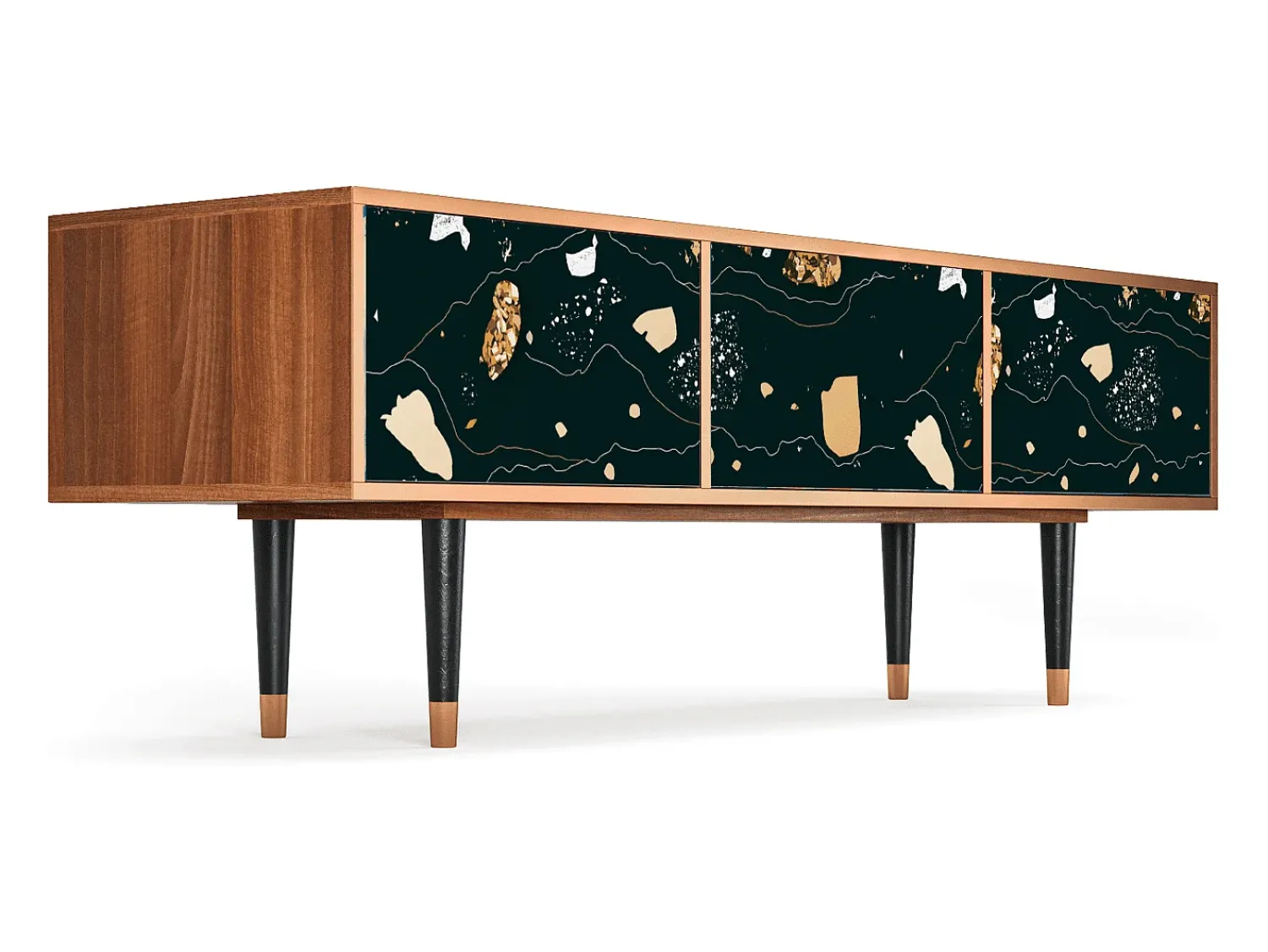 Mueble de TV - 170х59х48 cm - T4 - Space Rocks, Nogueira^ Móvel De Tv