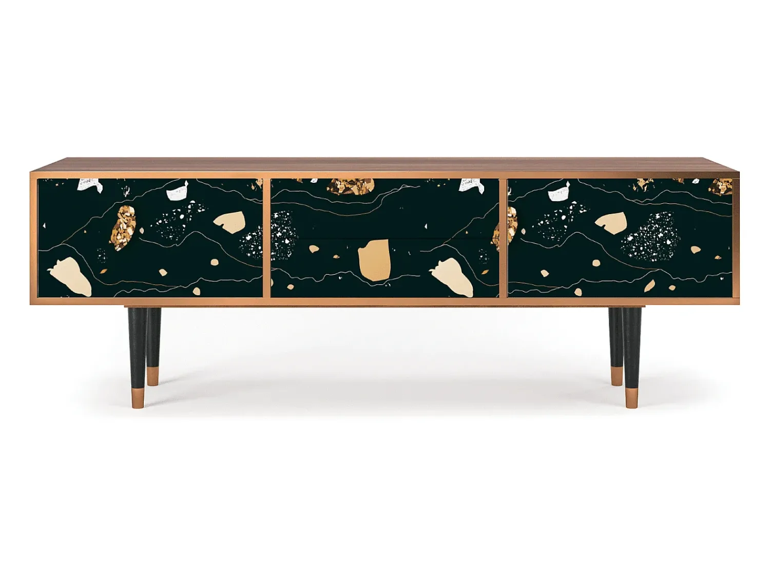 Mueble de TV - 170х59х48 cm - T4 - Space Rocks, Nogueira^ Móvel De Tv