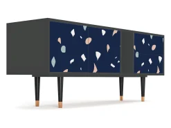 Móvel De Tv| Mueble de TV - 170х69х48 cm - T1 - Space Satellites, Antracite Cinza antracite