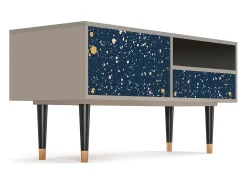 Móvel De Tv| Mueble de TV - 115х59х48 cm - T3 - Starfall, Areia Bege