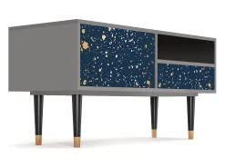 Mueble de TV - 115х59х48 cm - T3 - Starfall, Cinza^ Móvel De Tv