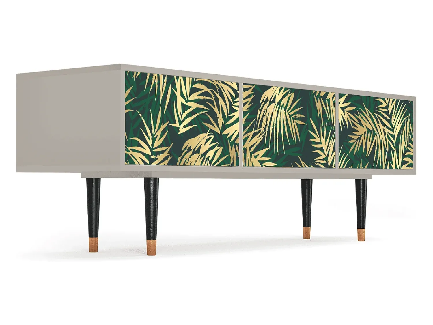 Móvel De Tv| Mueble de TV - 170х59х48 cm - T4 - Sunny Palm Tree, Areia Bege