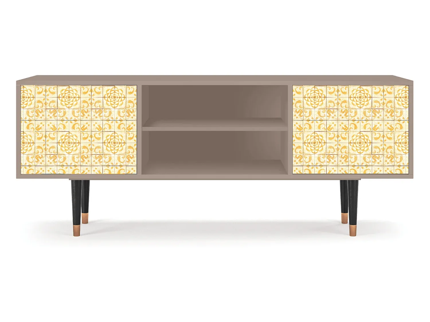 Móvel De Tv| Mueble de TV - 170х69х48 cm - T2 - Sunshiny Tile, Latte Bege