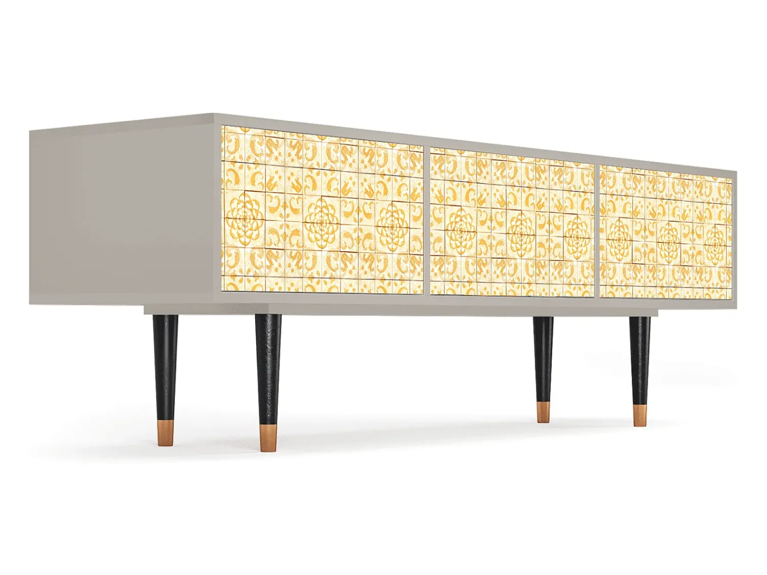 Mueble de TV - 170х59х48 cm - T4 - Sunshiny Tile, Areia^ Móvel De Tv