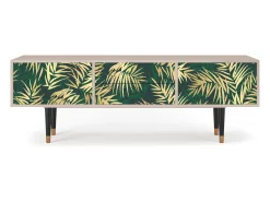 Móvel De Tv| Mueble de TV - 170х59х48 cm - T4 - Sunny Palm Tree, Latte Bege