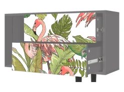 Mueble de TV - 170х69х48 cm - T1 - Sweet Flamingo, Cinza^ Móvel De Tv