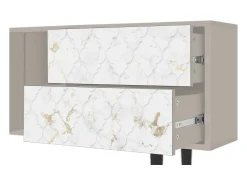Móvel De Tv| Mueble de TV - 170х69х48 cm - T1 - Sweet Cotton, Areia Bege
