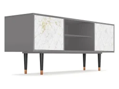 Móvel De Tv* Mueble de TV - 170х69х48 cm - T2 - Sweet Cotton, Cinza Cinzento