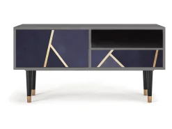 Sale Mueble de TV - 115х59х48 cm - T3 - The Amethyst, Areia Bege