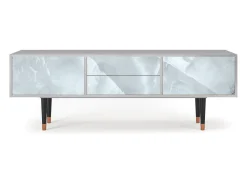 Móvel De Tv| Mueble de TV - 170х59х48 cm - T4 - The Onyx, Cinza Cinzento